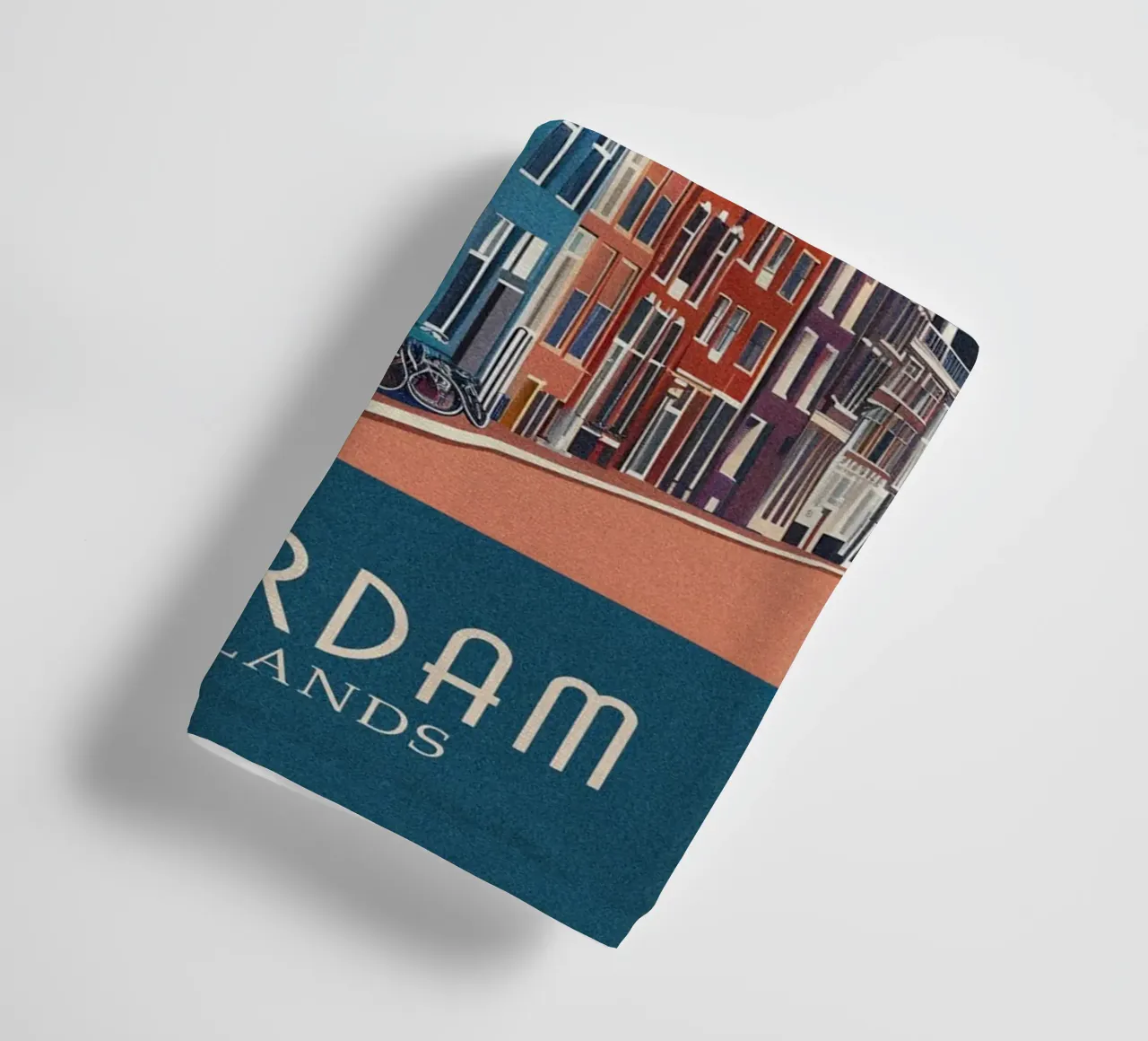 Amsterdam city Netherlands asciugamano da bagno da Travelstudio