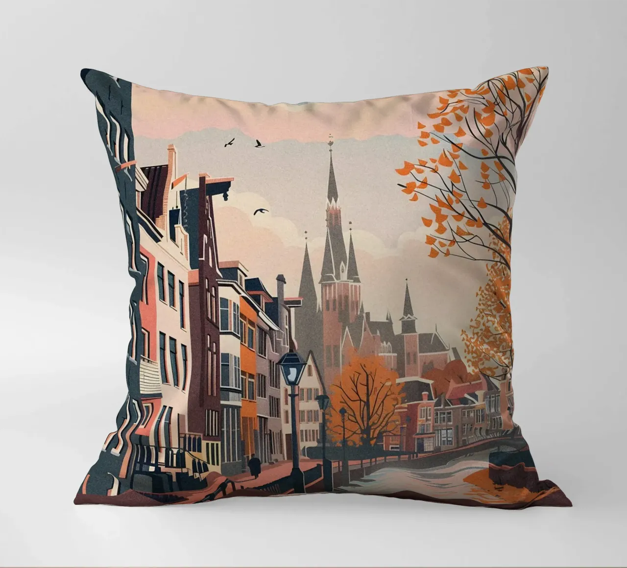 Arnhem city Netherlands cuscino da Travelstudio