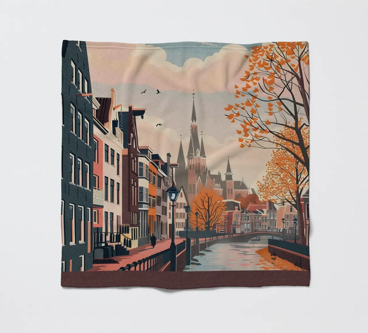 Arnhem city Netherlands coperta in pile da Travelstudio