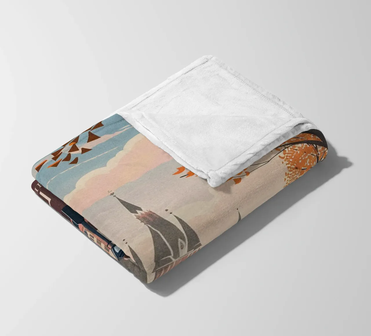 Arnhem city Netherlands coperta in pile da Travelstudio