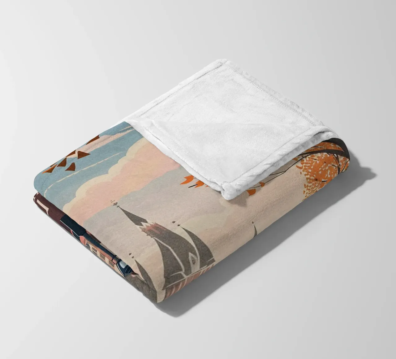 Arnhem city Netherlands coperta in pile da Travelstudio