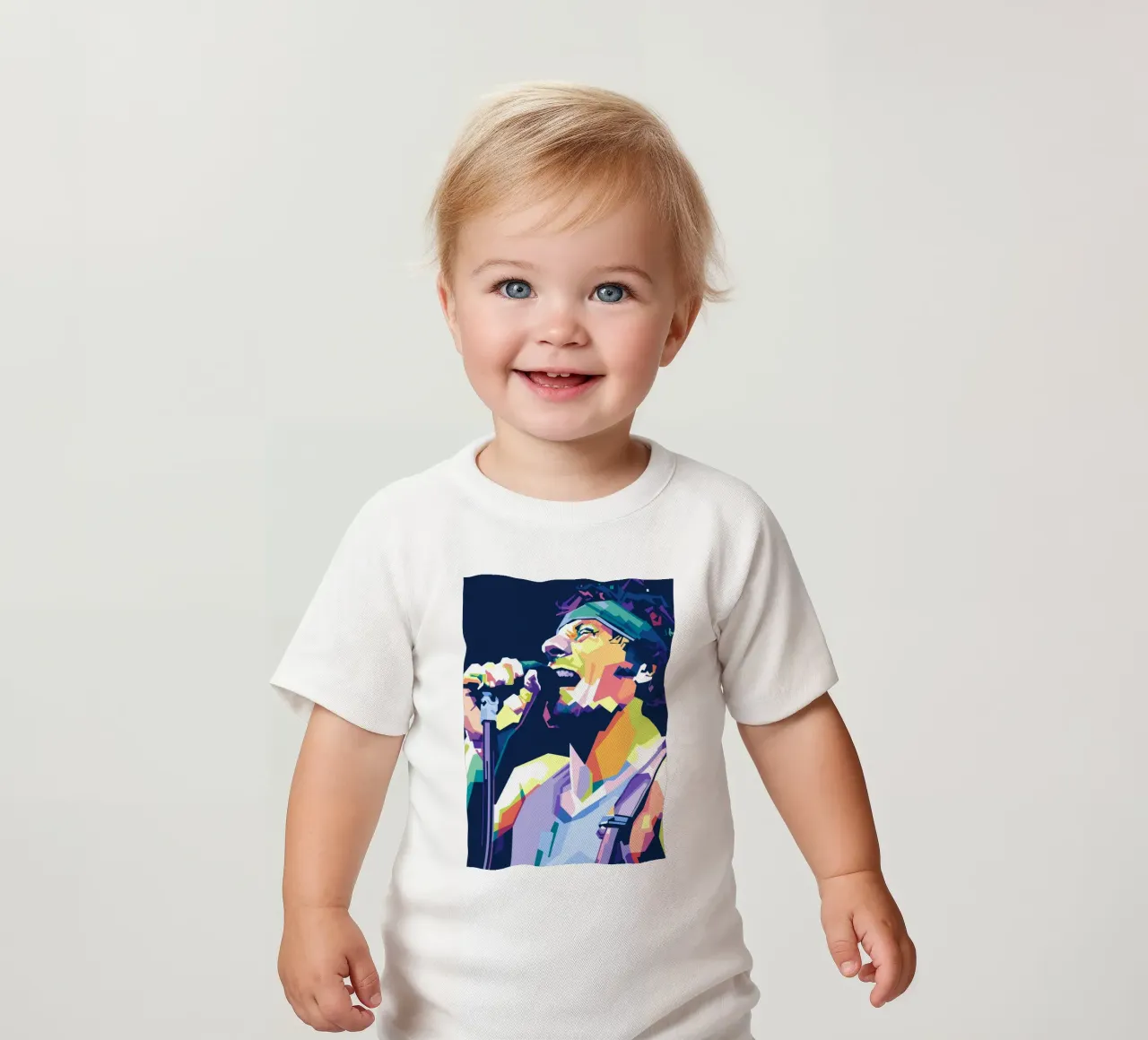 Bruce Springsteen WPAP maglietta neonato da Alkahfsmart