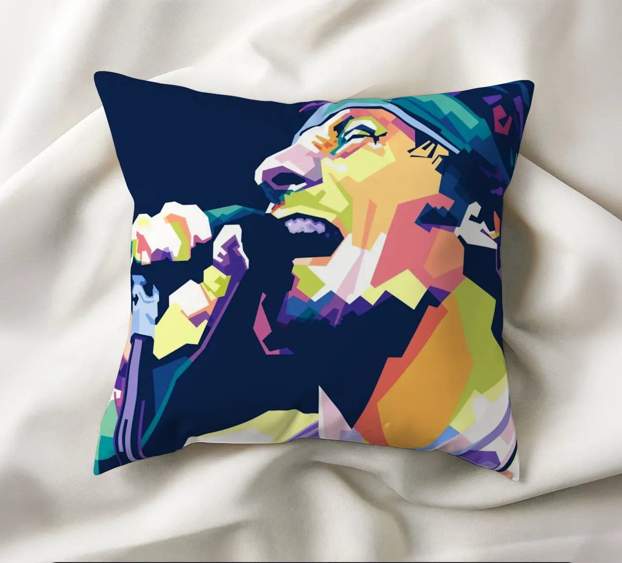 Bruce Springsteen WPAP cuscino da Alkahfsmart