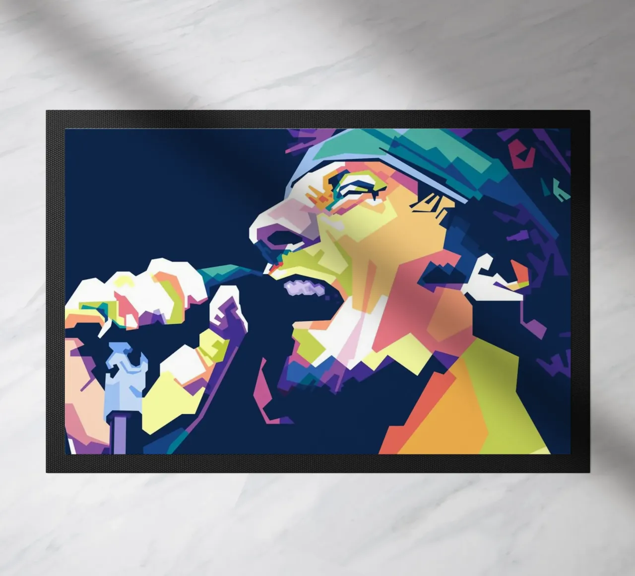 Bruce Springsteen WPAP deurmat van Alkahfsmart
