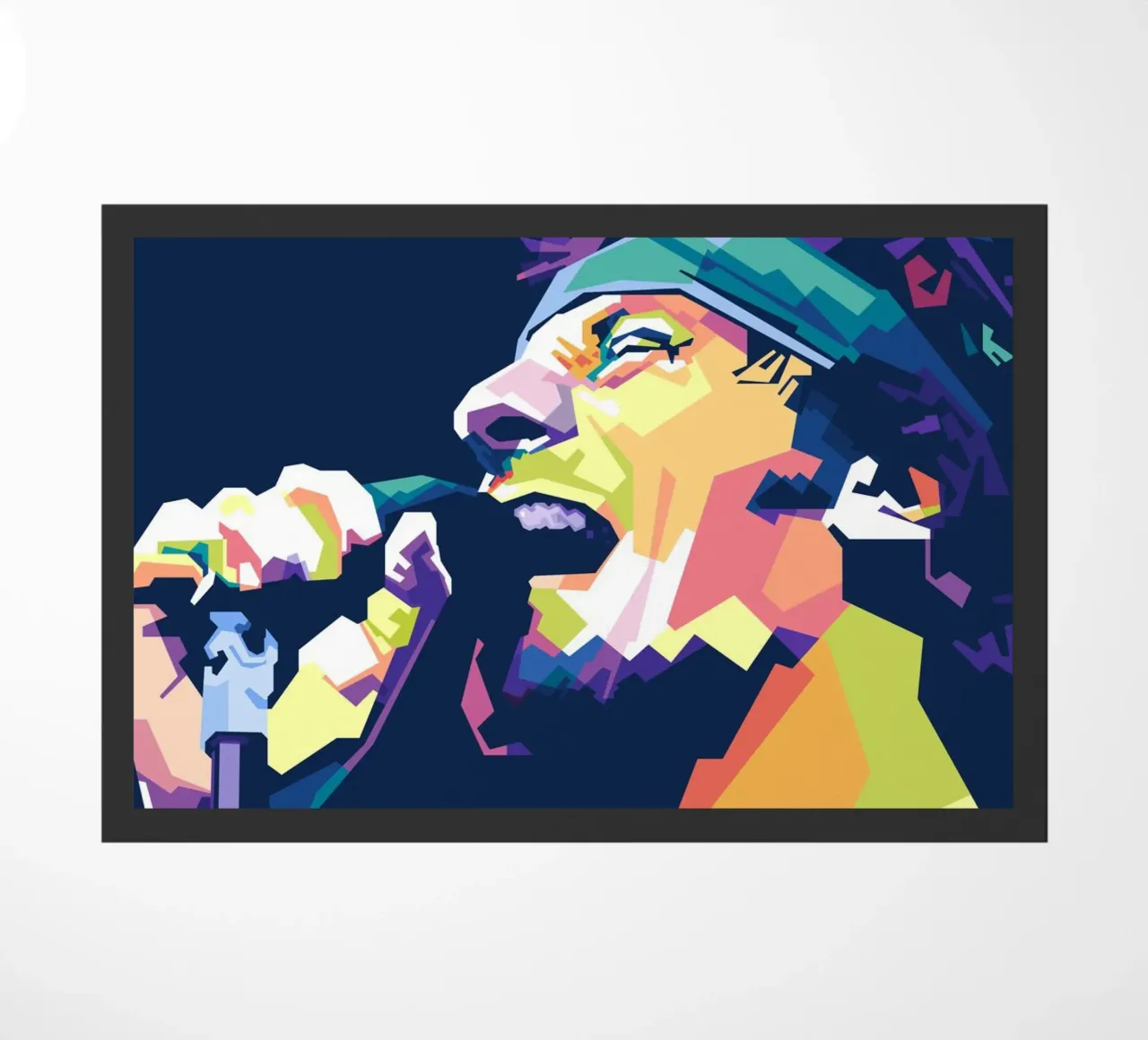 Bruce Springsteen WPAP deurmat van Alkahfsmart