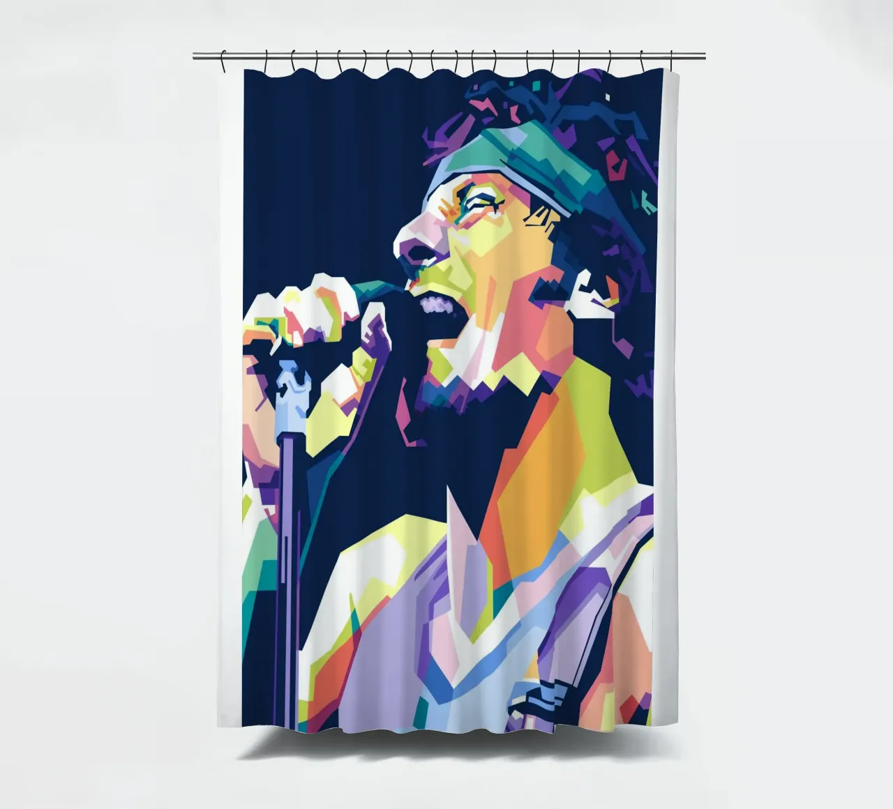 Bruce Springsteen WPAP tenda da doccia da Alkahfsmart
