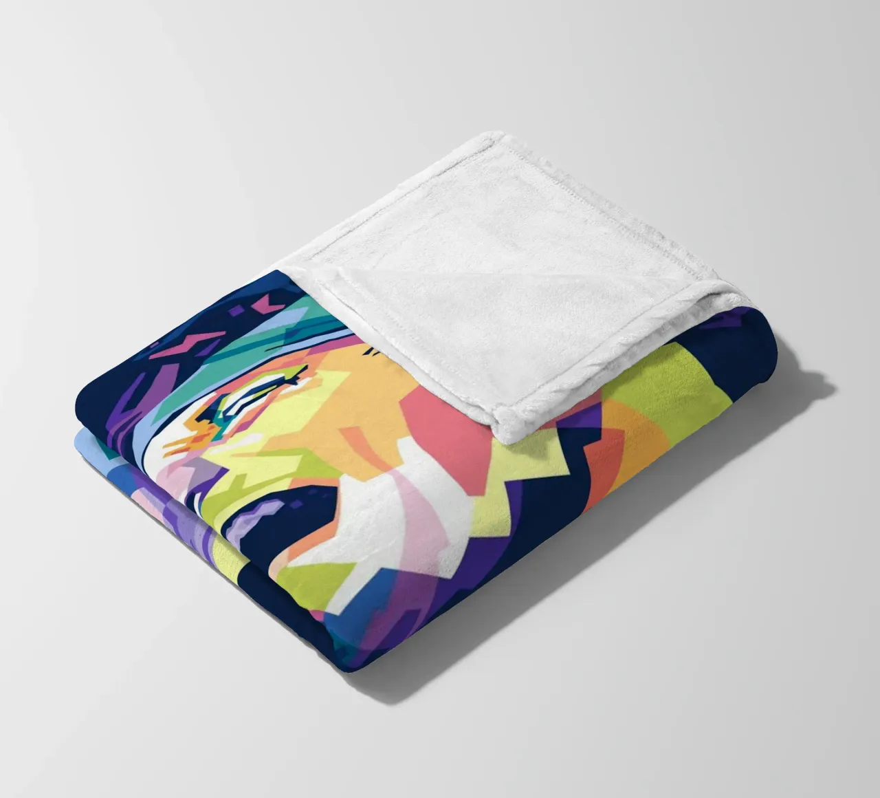 Bruce Springsteen WPAP coperta in pile da Alkahfsmart