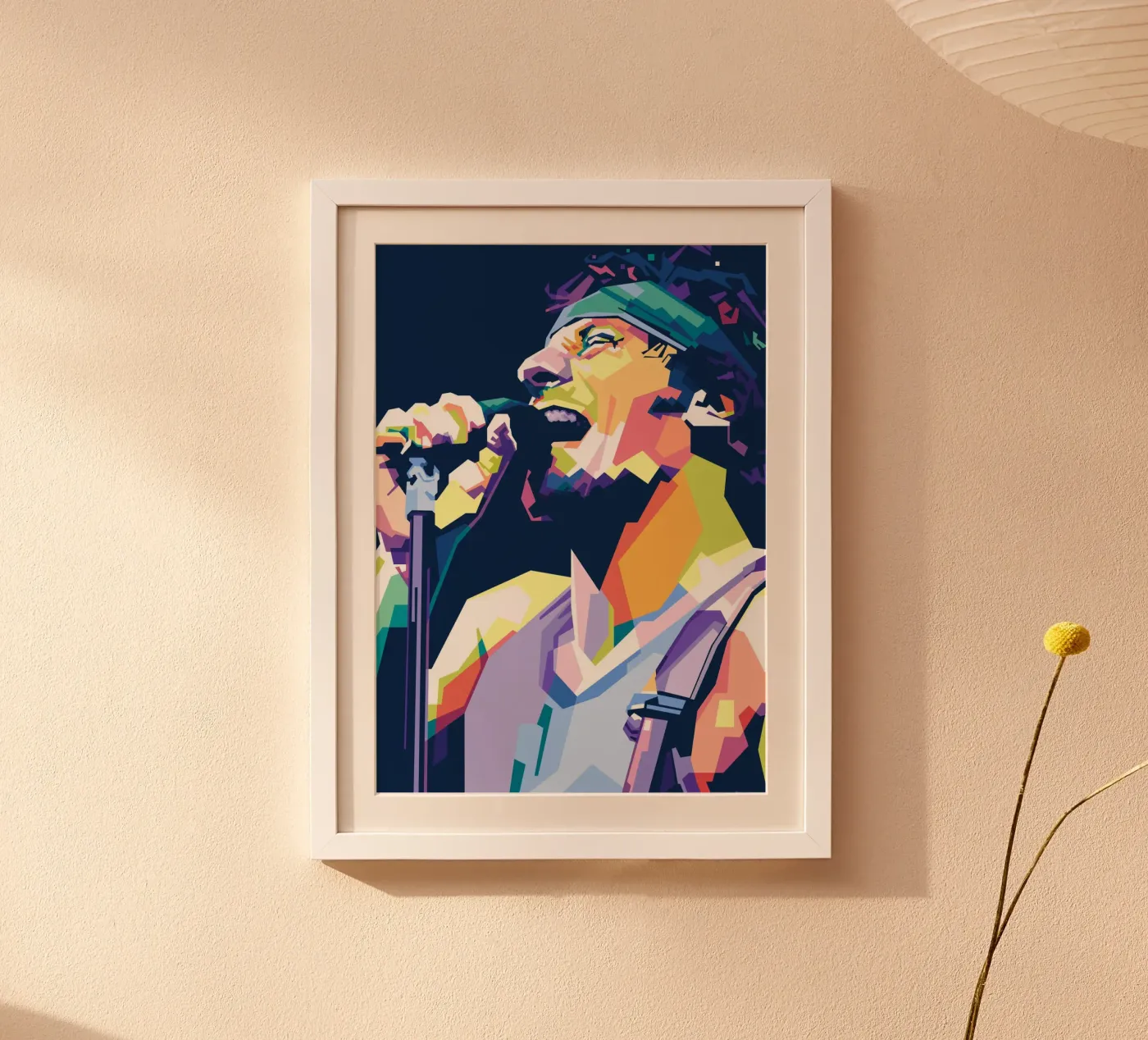 Bruce Springsteen WPAP poster da Alkahfsmart