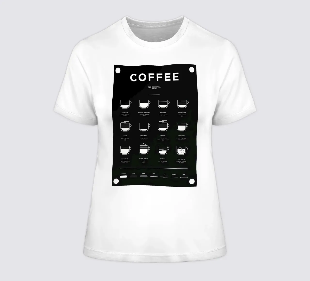 der Kaffeeführer in Schwarz Frauen T-Shirt von Eames