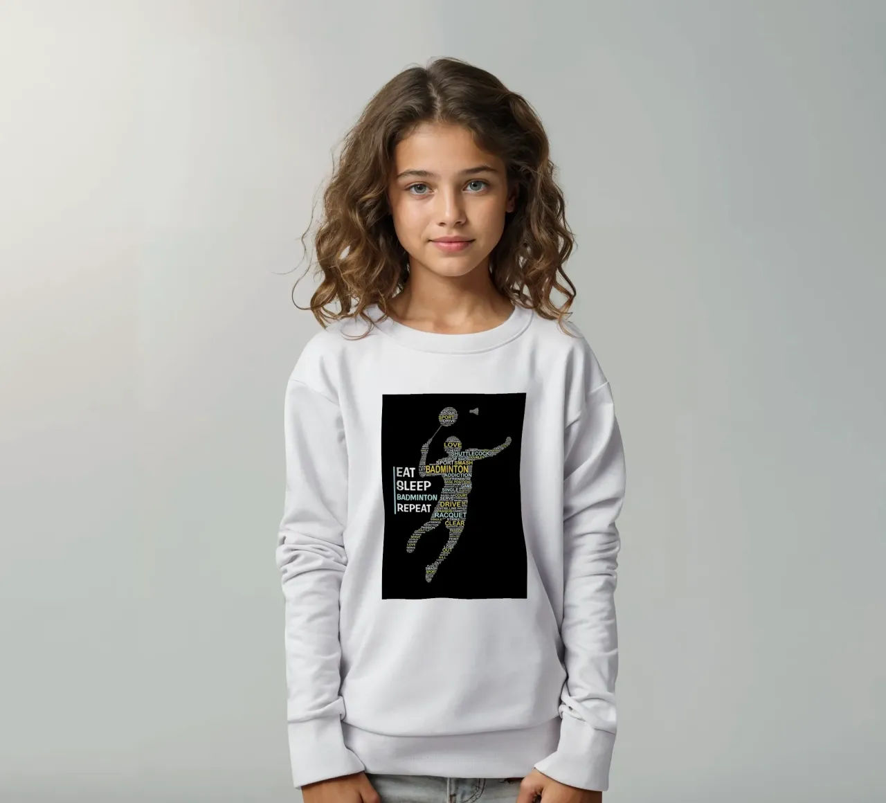 Palla di badminton di semi felpa bambino da allison