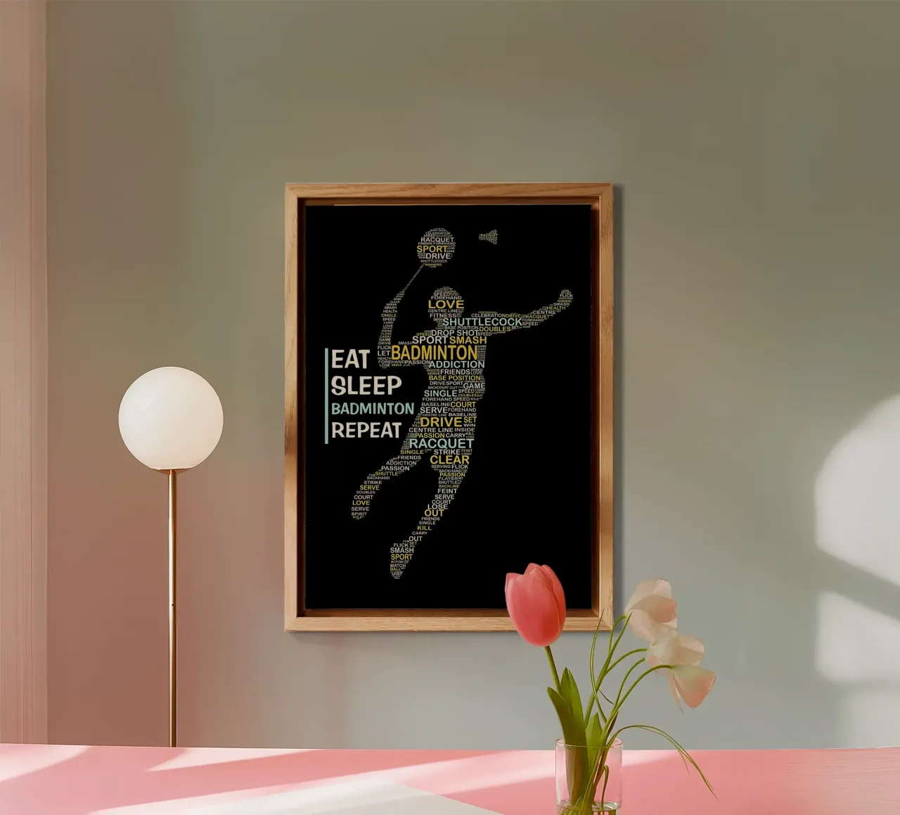 Badminton Ball Of Seeds forex plate by allison