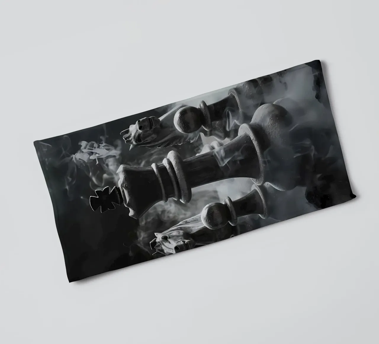 Sicilian Defense Chess towel by Stylianos