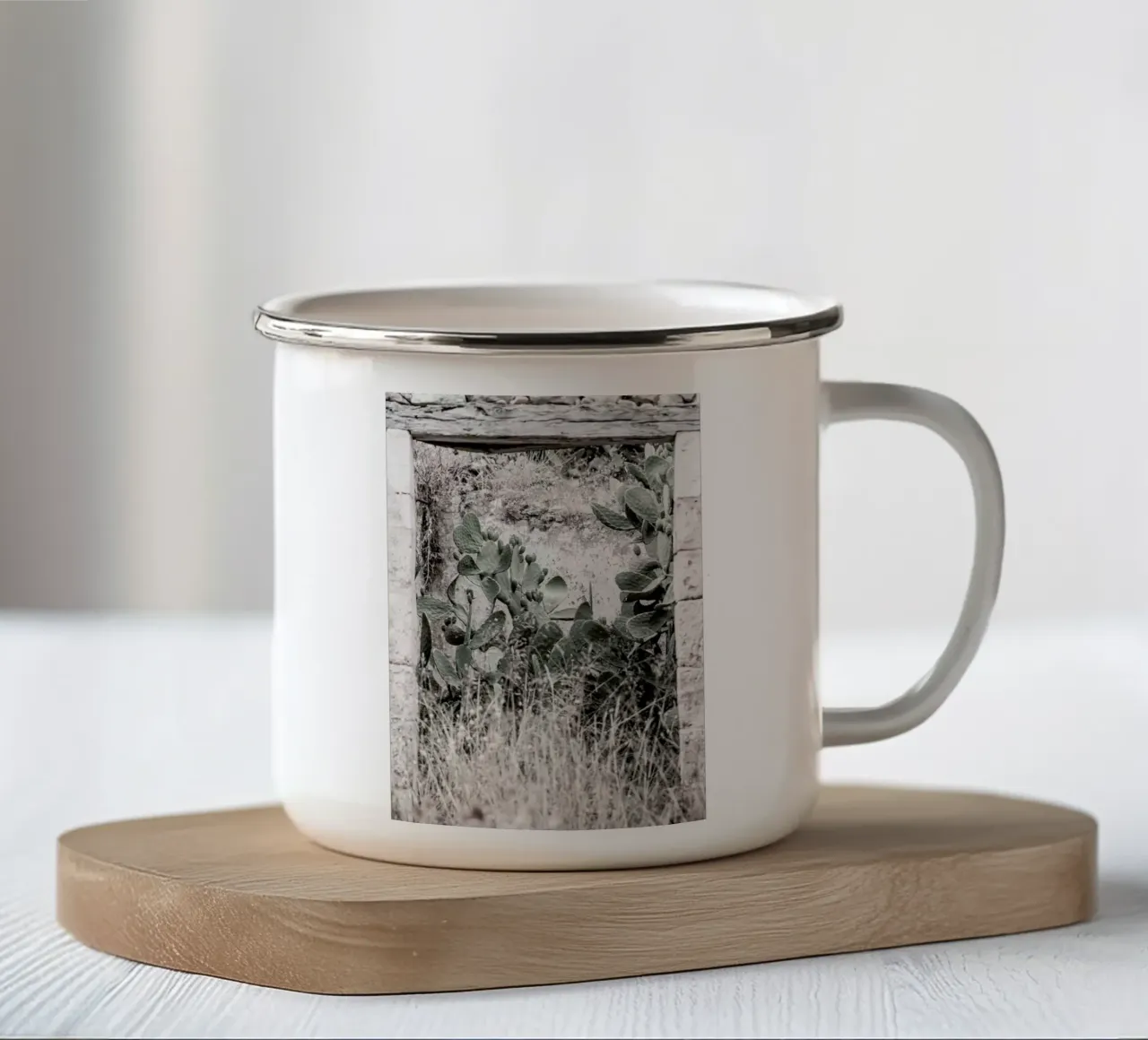 Nature Rules tazza in smalto da Shot By Clint