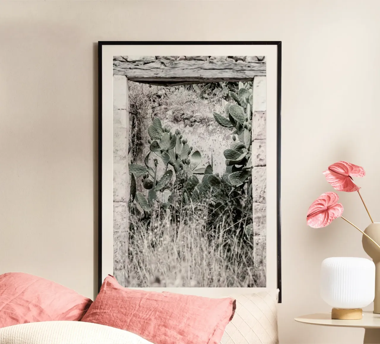 Nature Rules poster con telaio in plastica da Shot By Clint