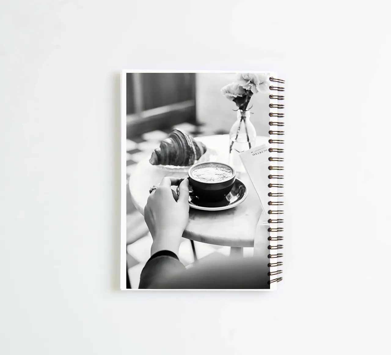 Afternoon spiral notebook by Allaire