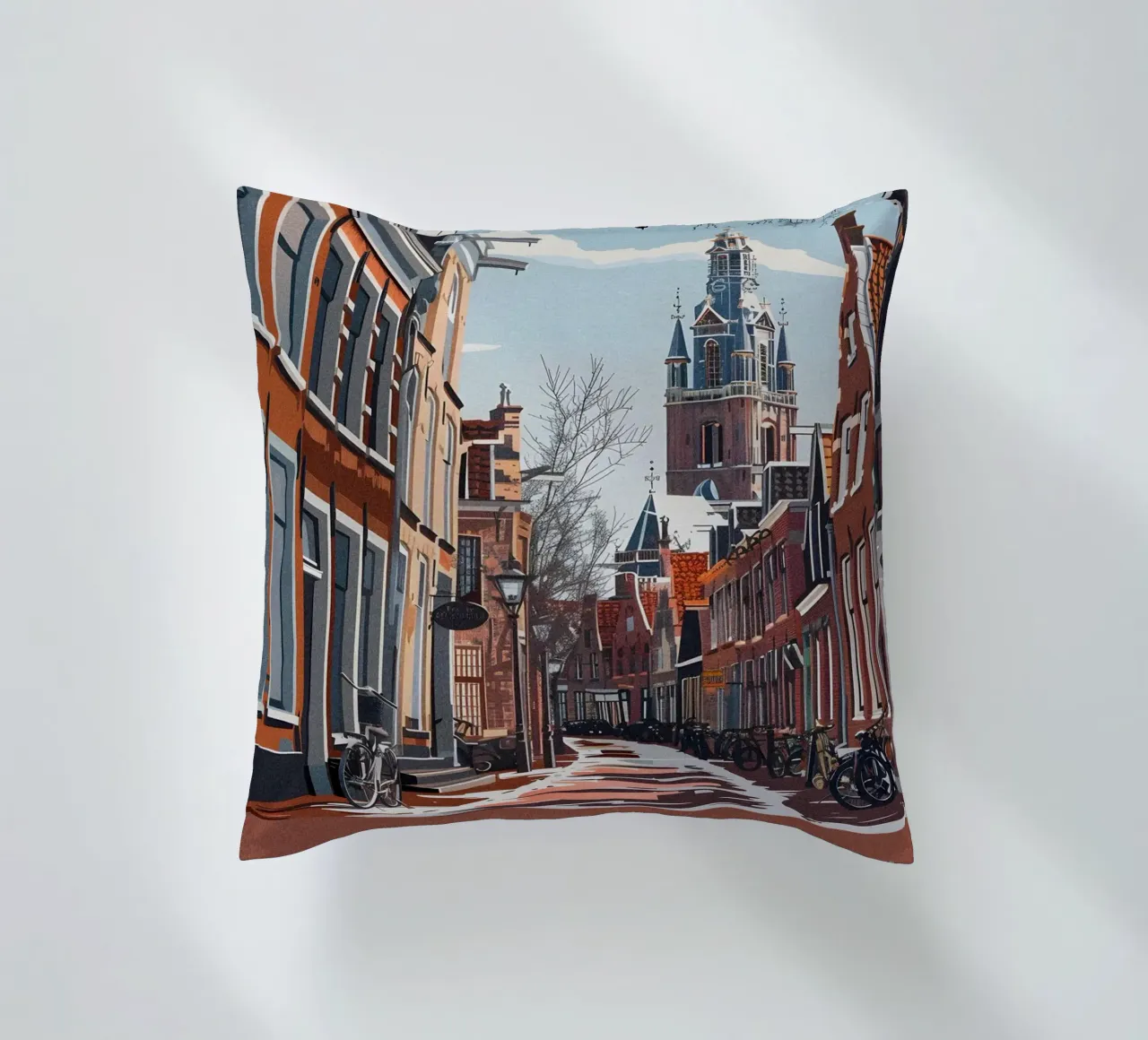 Haarlem city Netherlands cuscino da Travelstudio
