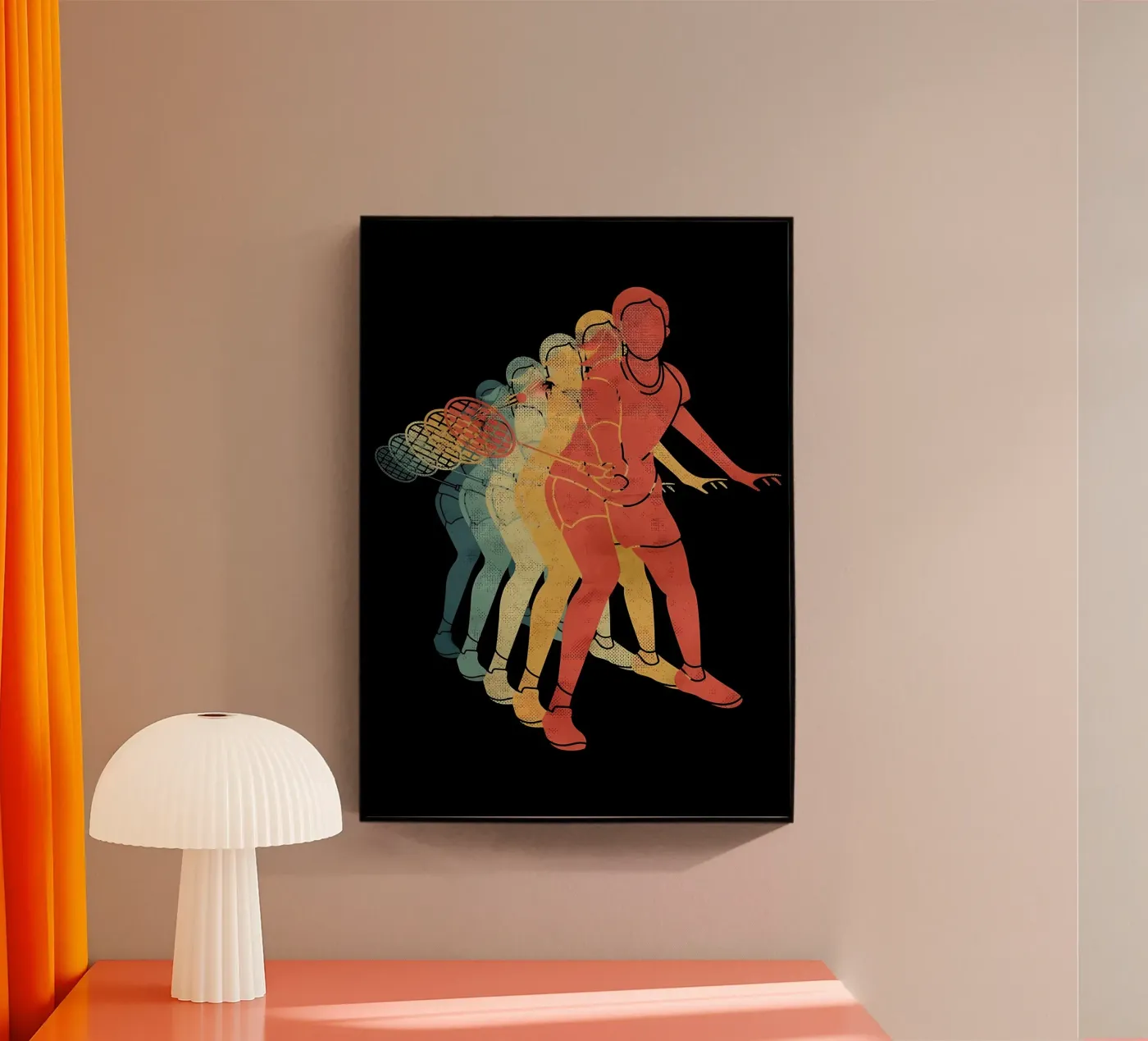 1952 Volano plexiglass da allison