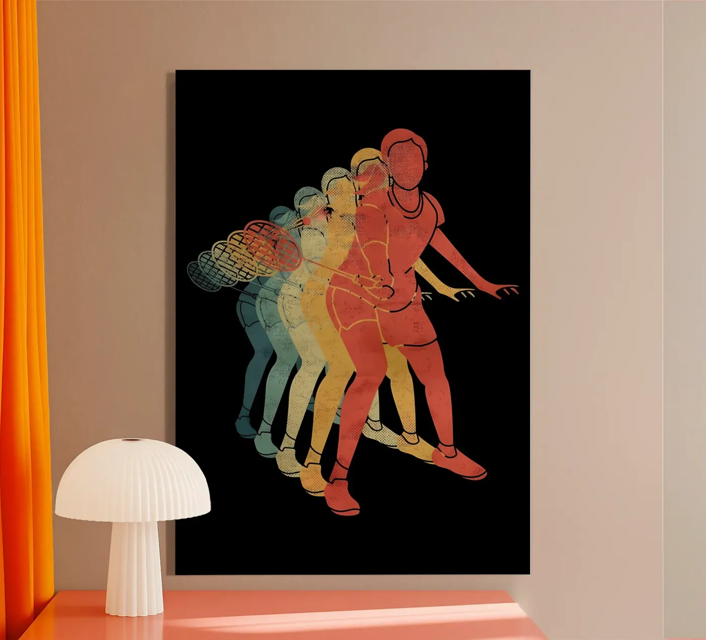 1952 Volano plexiglass da allison