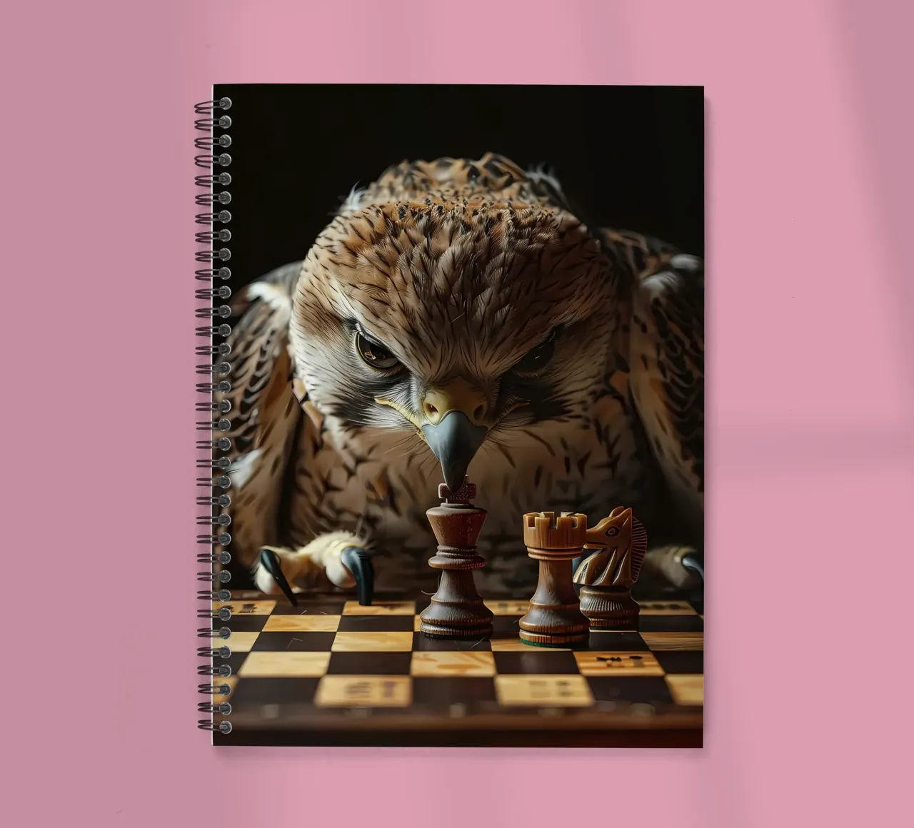 Last King Standing spiral notebook by Stylianos