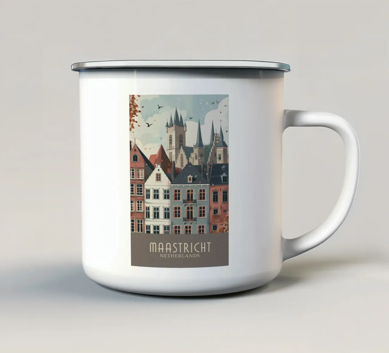 maastricht  city Netherlands tazza in smalto da Travelstudio