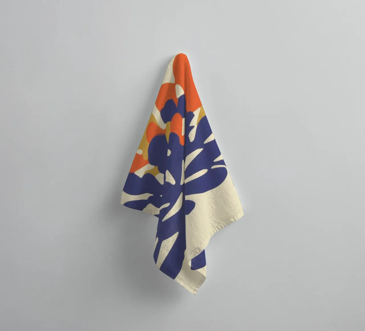 Floreale chic e minimalista asciugamano da bagno da Carinaprint