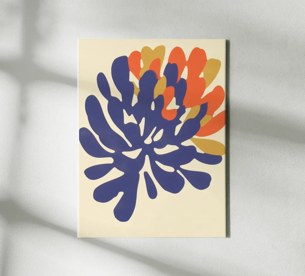 Floreale chic e minimalista tela da Carinaprint