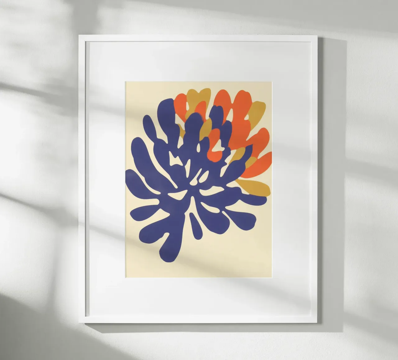 Floreale chic e minimalista poster da Carinaprint