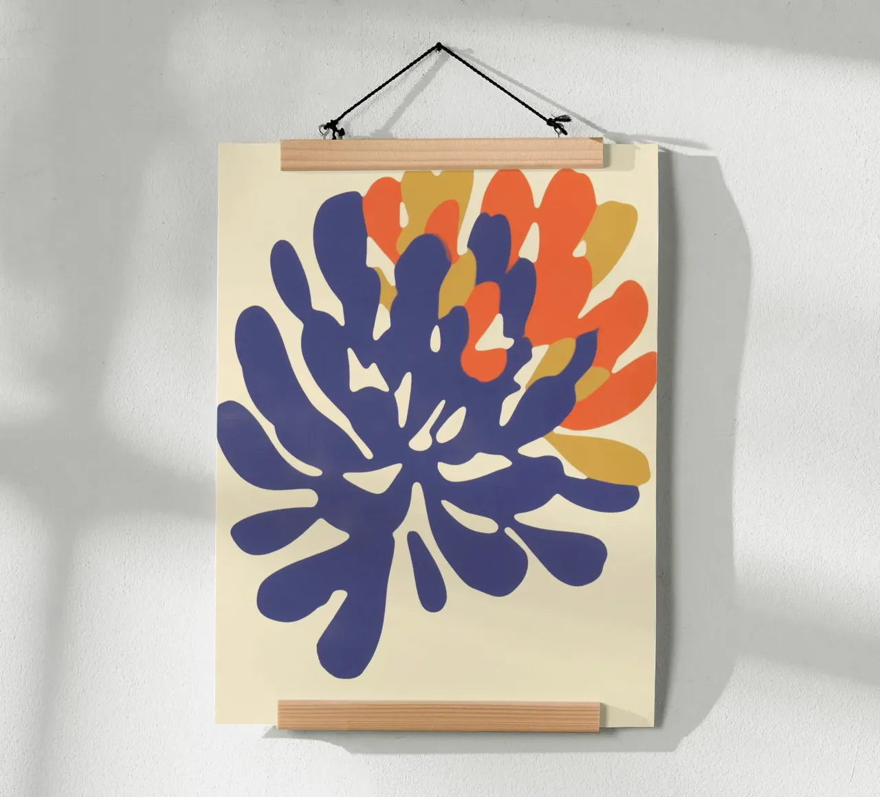 Floreale chic e minimalista poster da Carinaprint