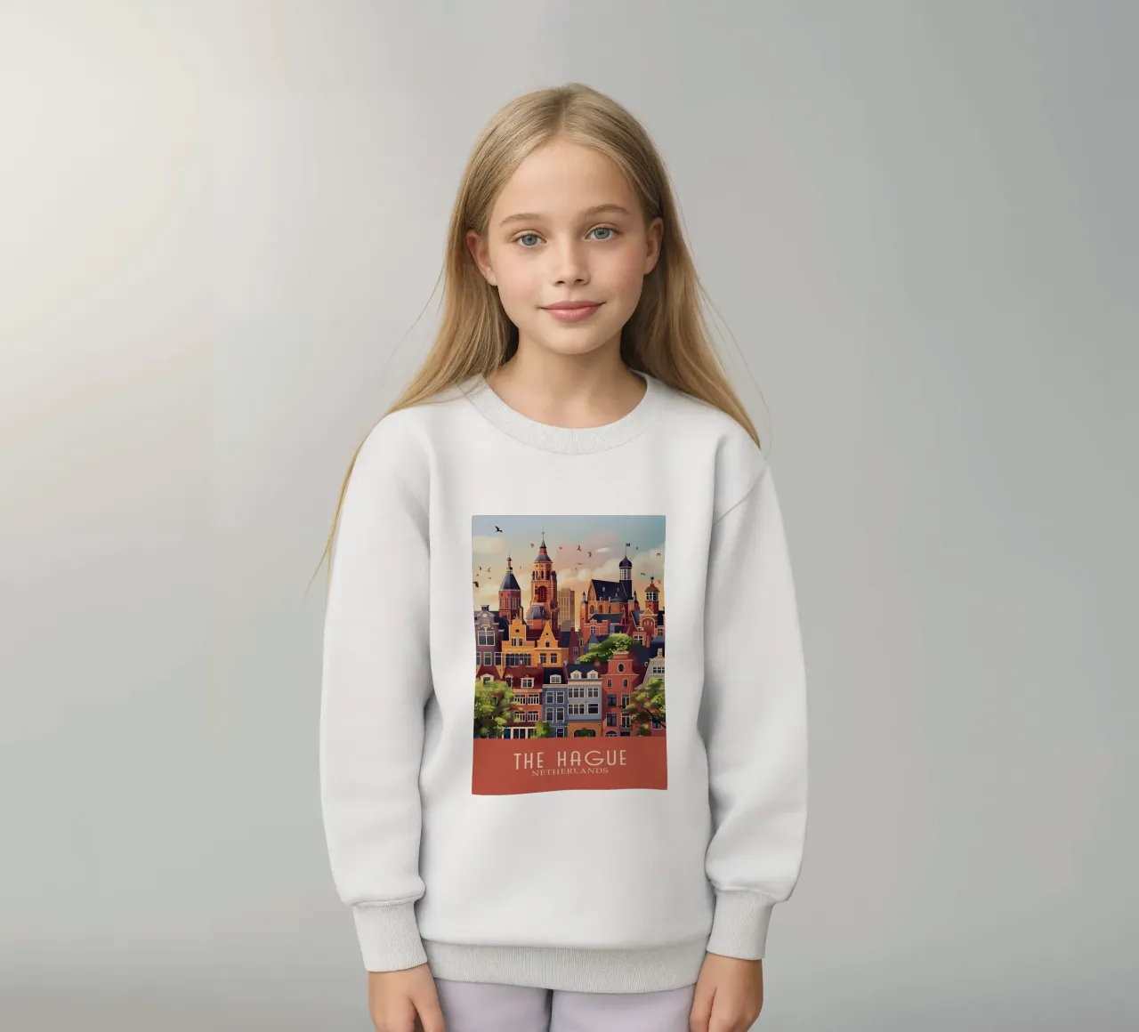 The Hague city Netherlands felpa bambino da Travelstudio