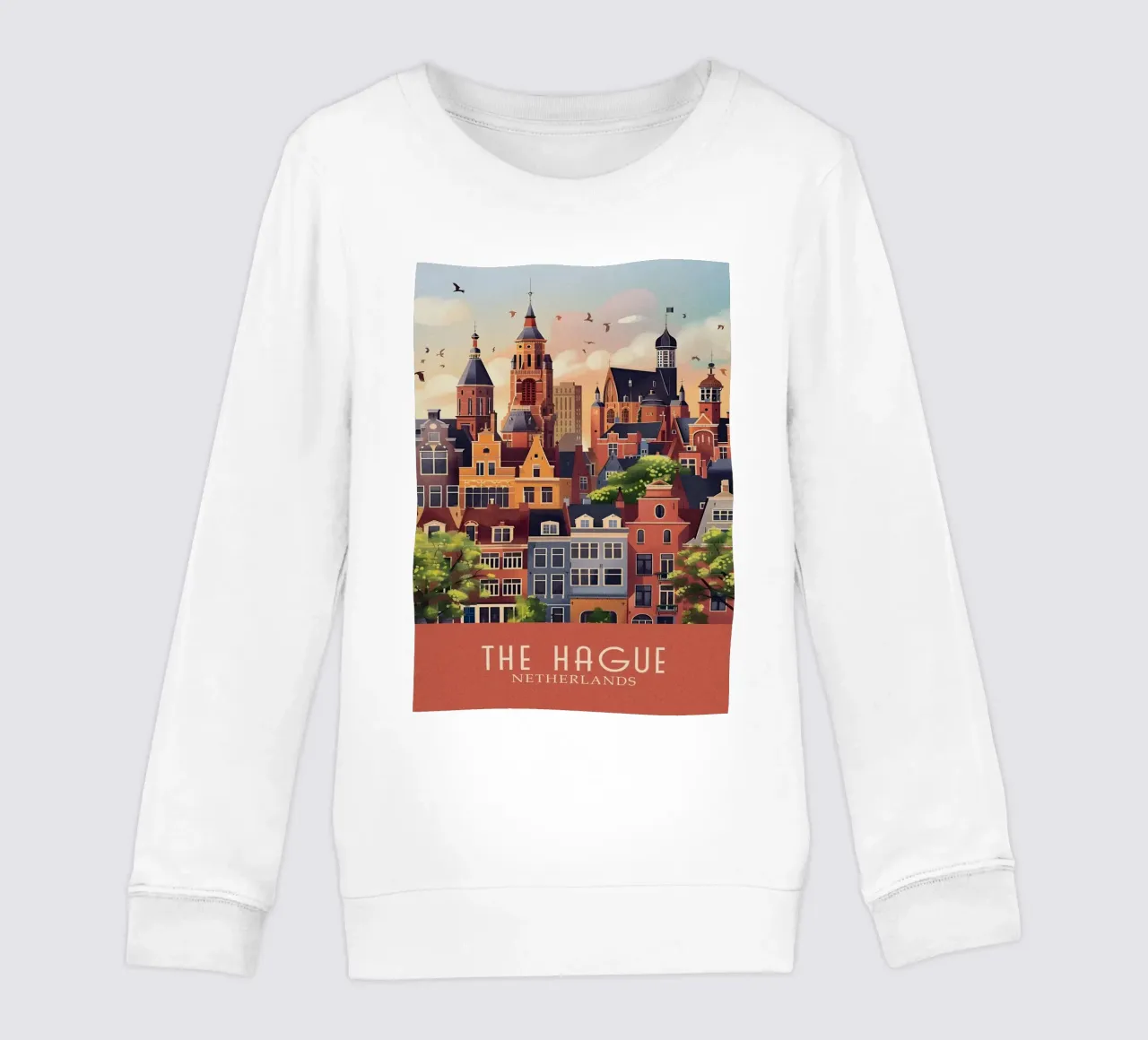 The Hague city Netherlands felpa bambino da Travelstudio