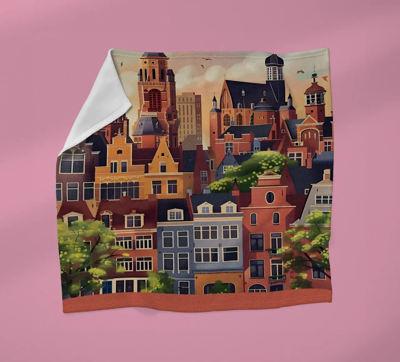 The Hague city Netherlands coperta in pile da Travelstudio