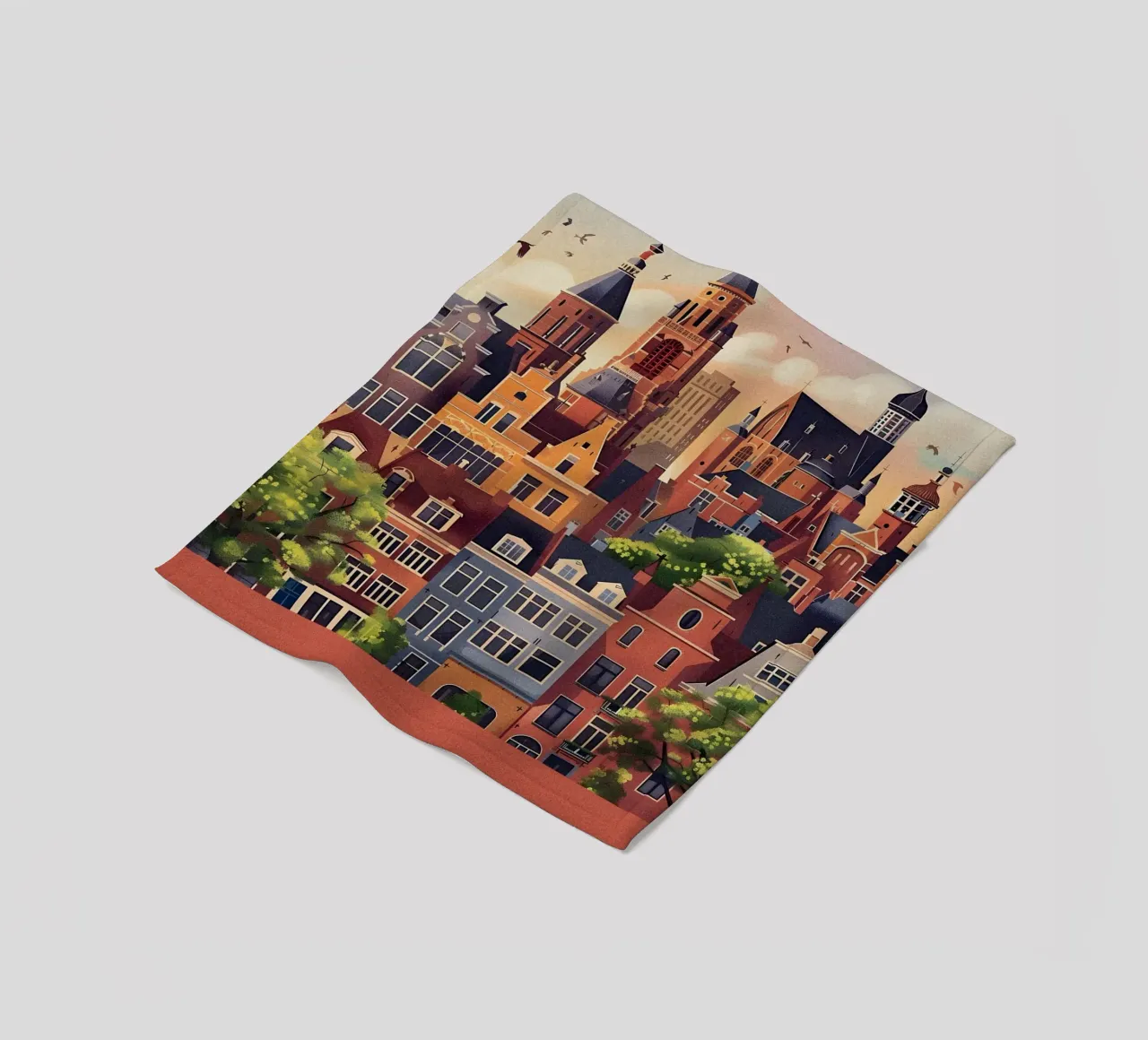 The Hague city Netherlands coperta in pile da Travelstudio