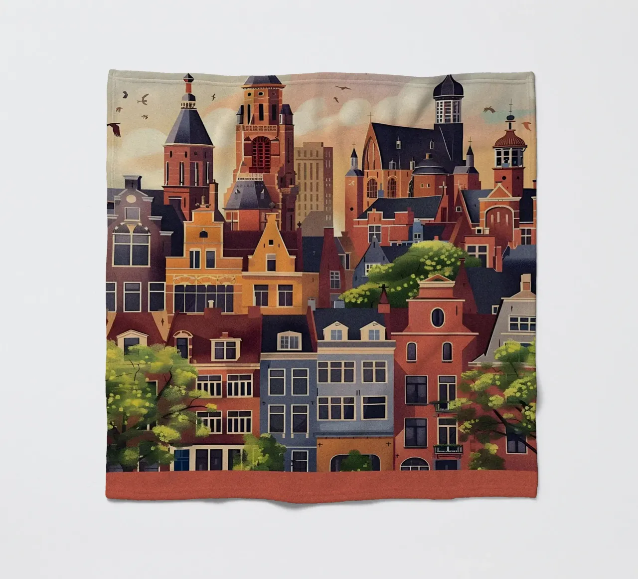The Hague city Netherlands coperta in pile da Travelstudio
