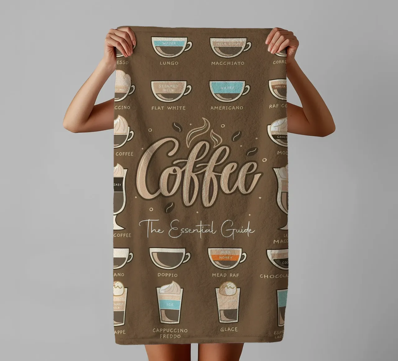 Il meglio dei tipi di caffè asciugamano da bagno da Eames