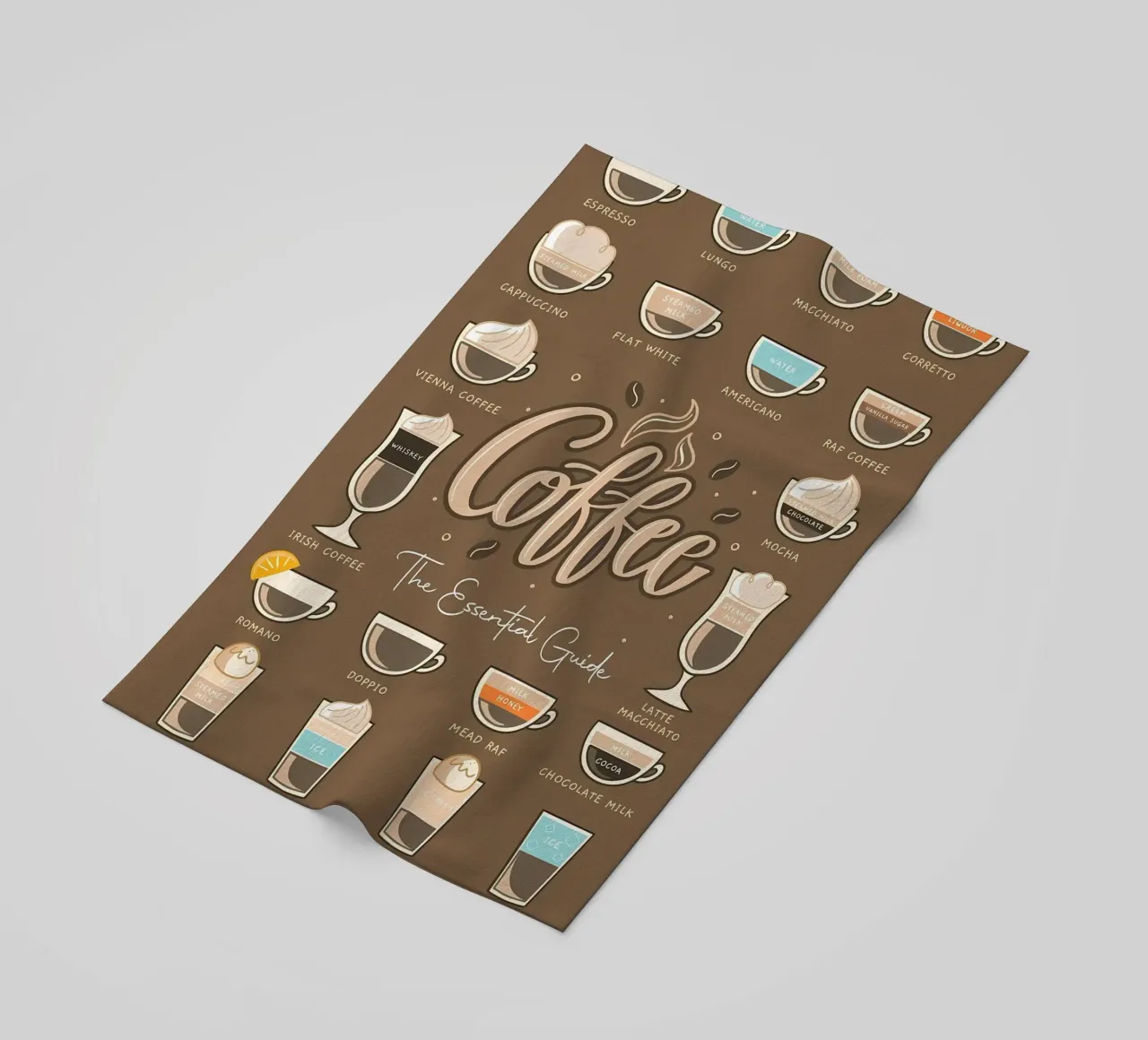 Il meglio dei tipi di caffè telo mare da Eames