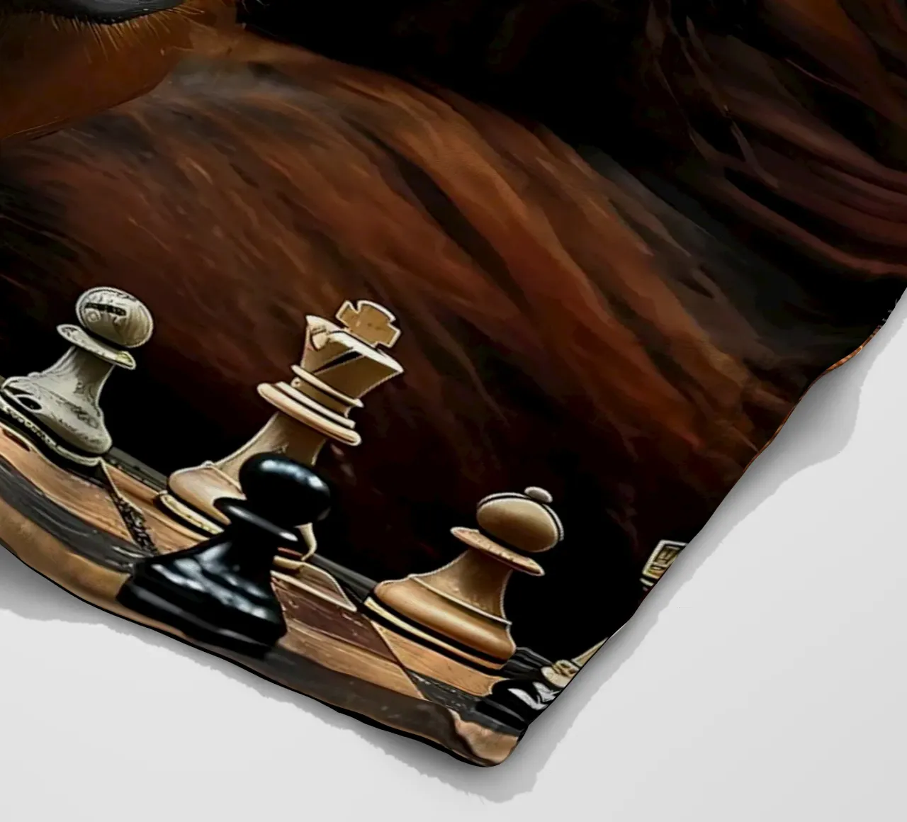 Schachmatt Fleecedecke von Stylianos