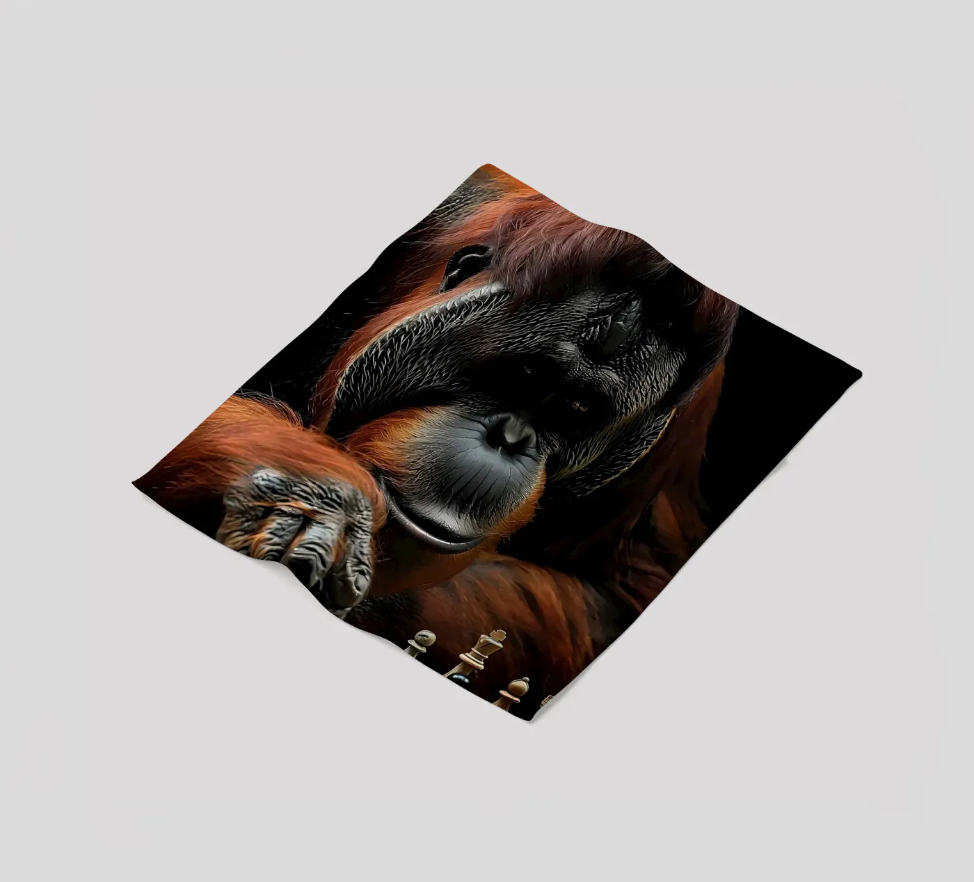 Checkmate fleece blanket by Stylianos