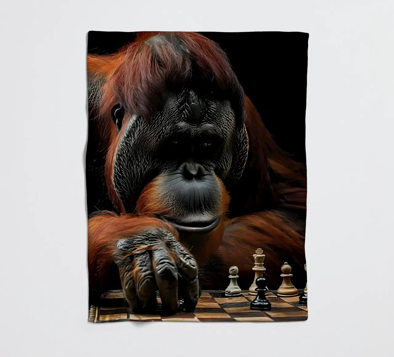 Schachmatt Fleecedecke von Stylianos