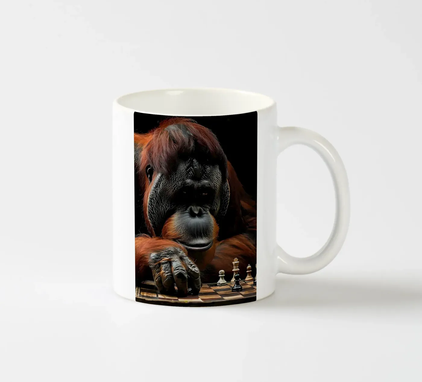 Checkmate ceramic mug by Stylianos