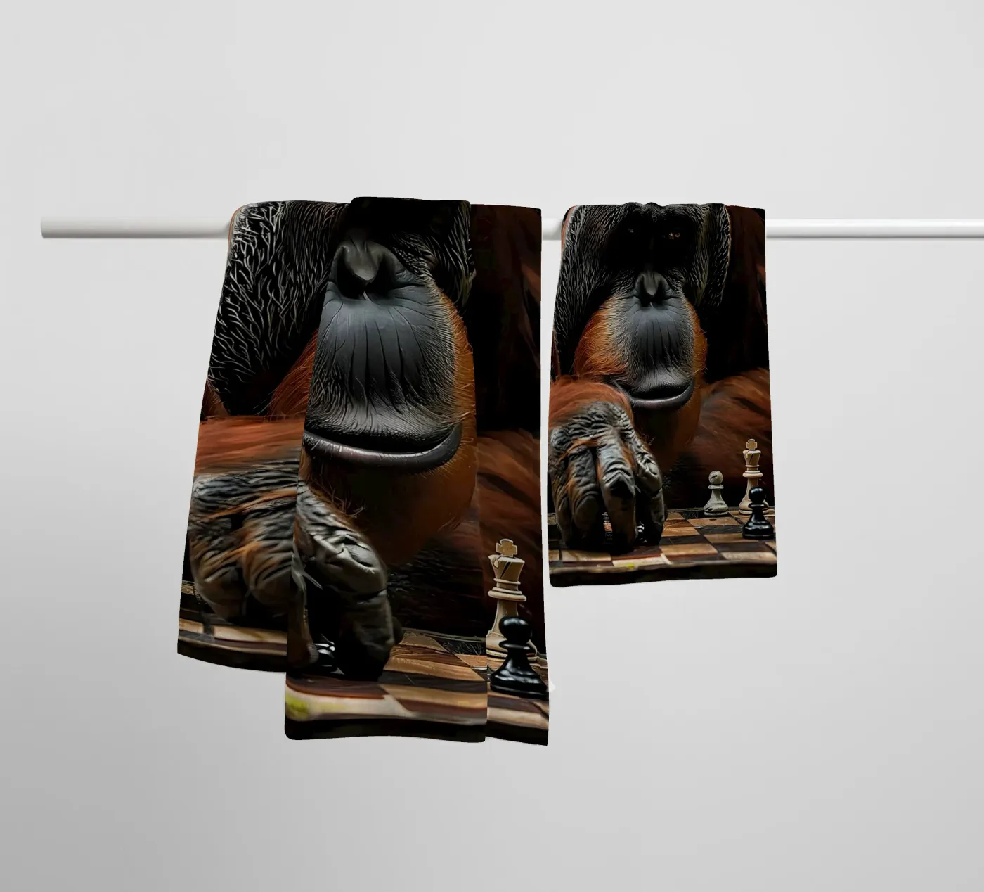 Checkmate towel by Stylianos