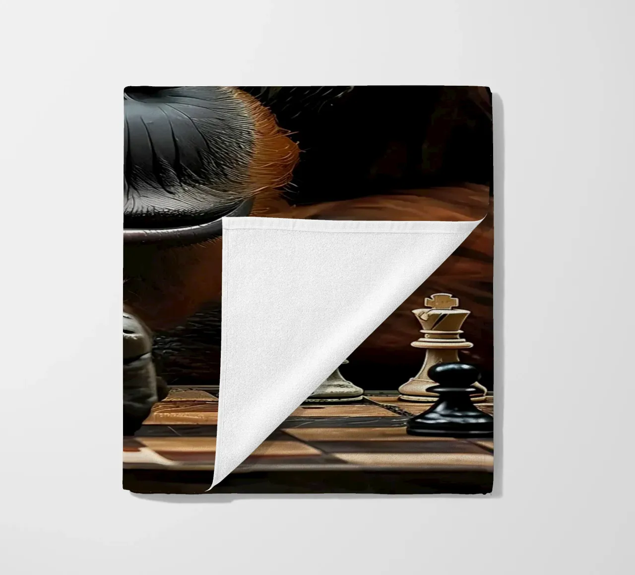 Checkmate beach towel by Stylianos