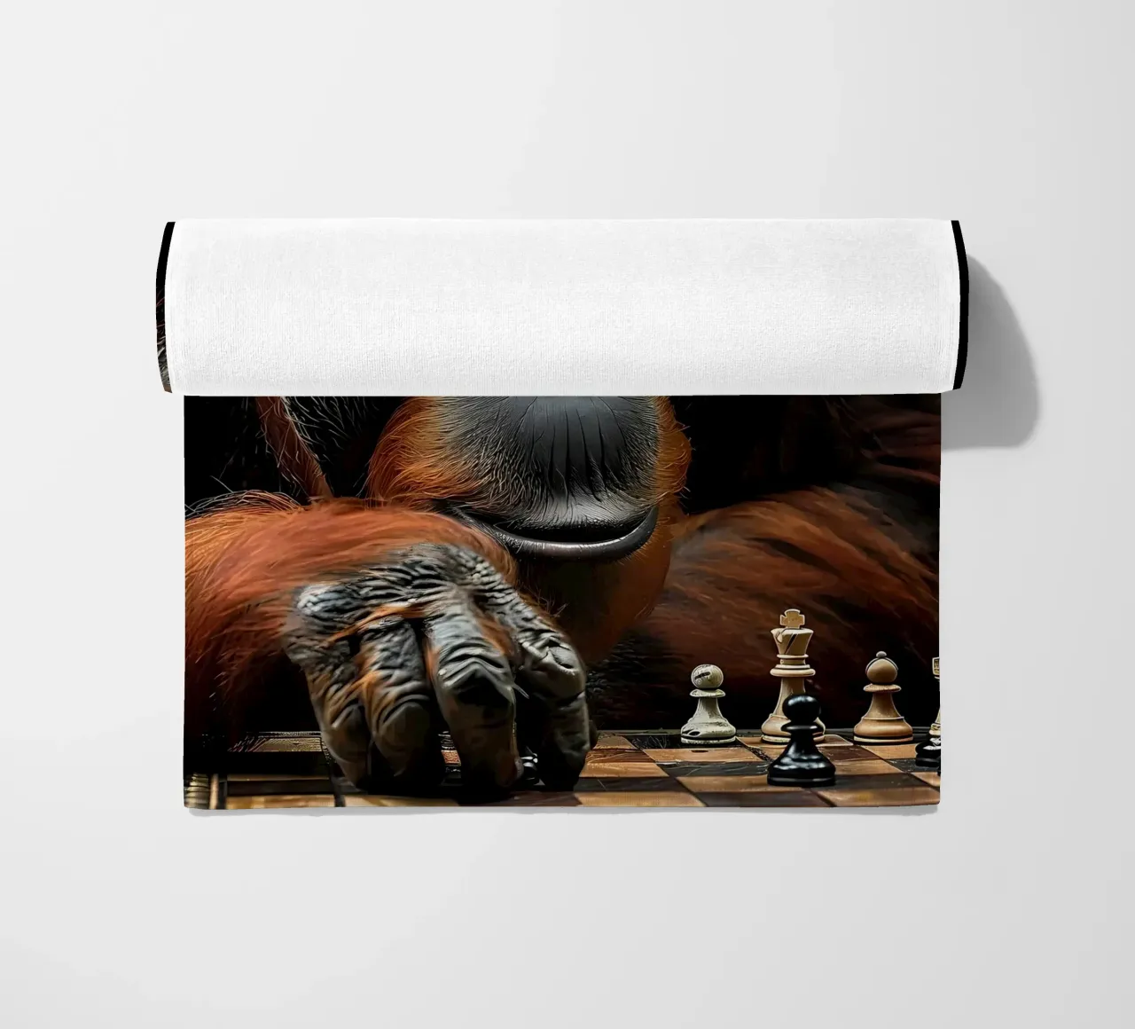 Checkmate beach towel by Stylianos