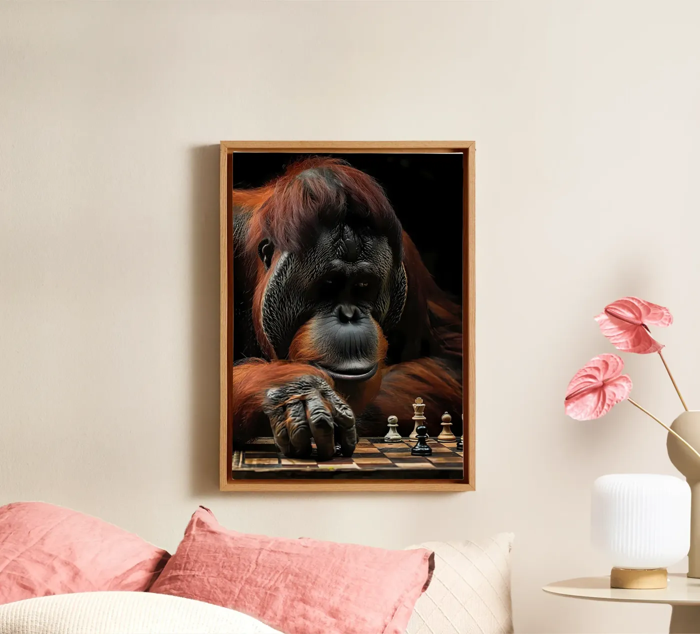 Checkmate canvas by Stylianos