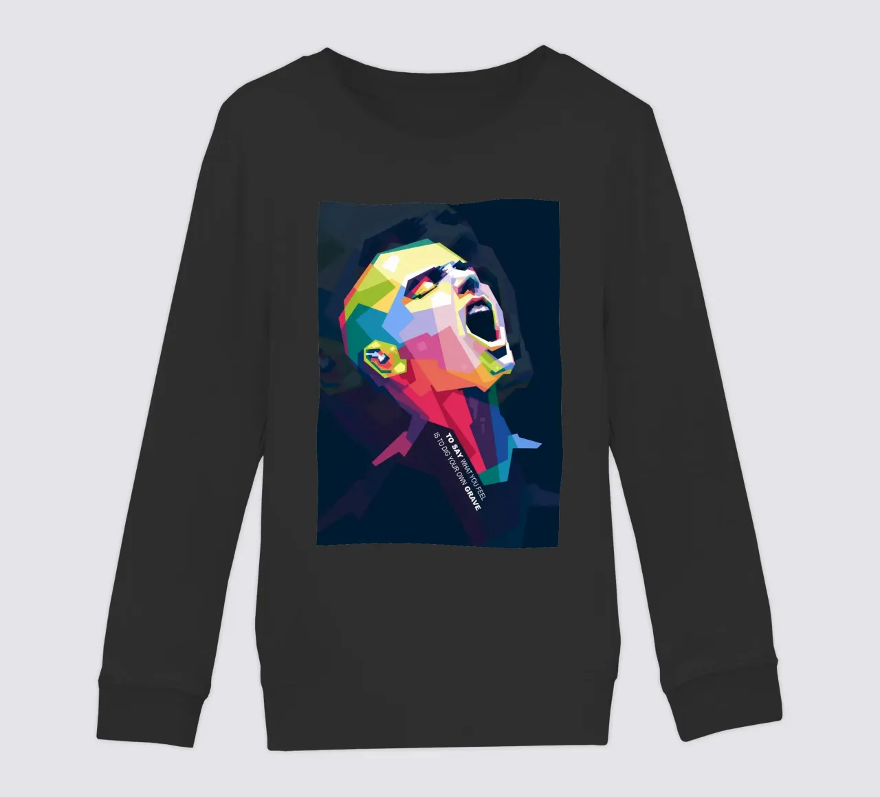 Sinead O' Connor in stile WPAP felpa bambino da Alkahfsmart
