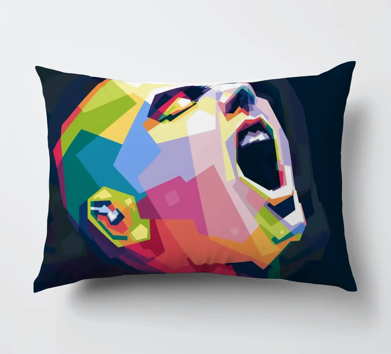 Sinead O' Connor in stile WPAP cuscino da Alkahfsmart