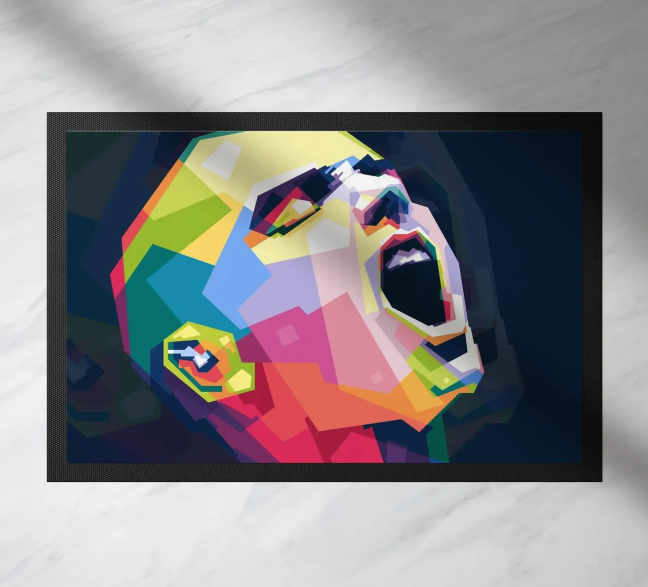 Sinead O' Connor in stile WPAP zerbino da Alkahfsmart