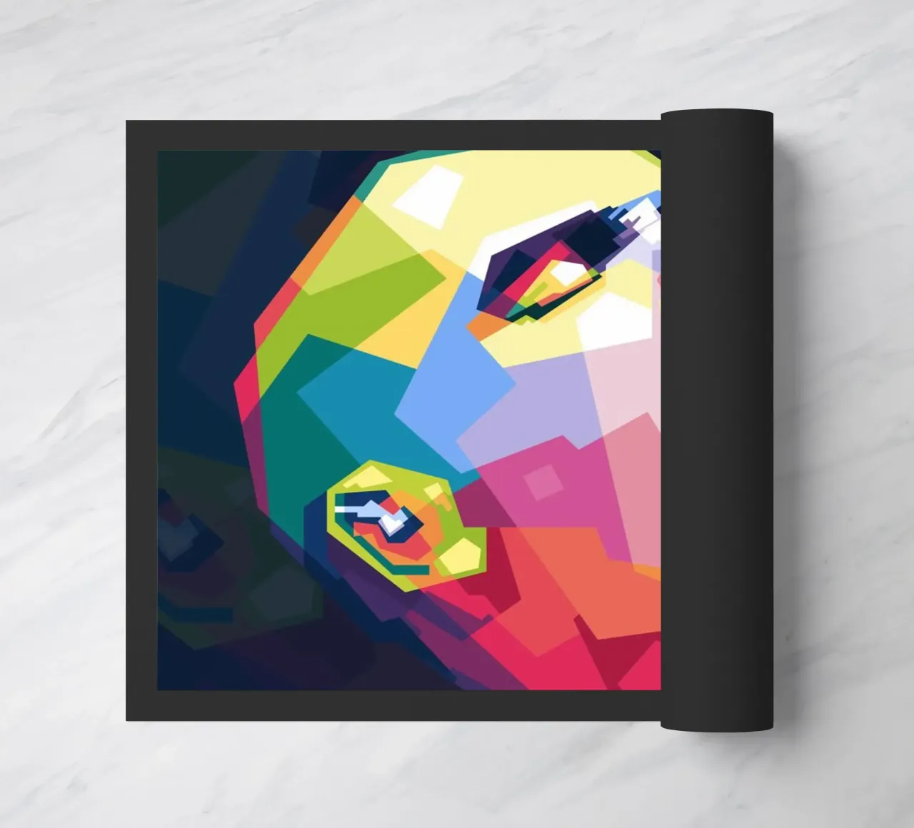 Sinead O' Connor in stile WPAP zerbino da Alkahfsmart