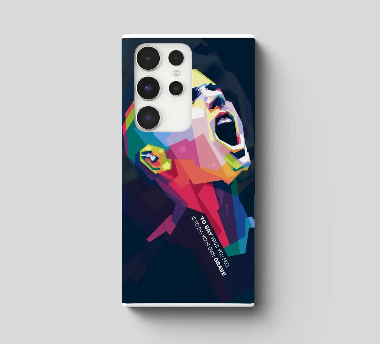 Sinead O' Connor in stile WPAP cover samsung da Alkahfsmart