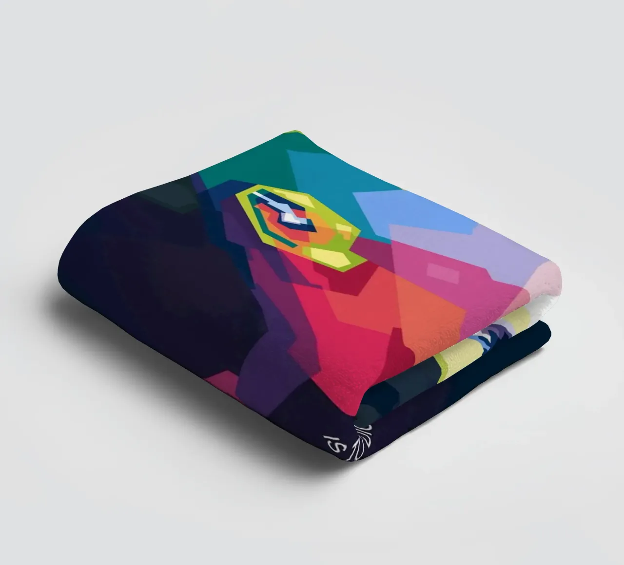 Sinead O' Connor in stile WPAP asciugamano da bagno da Alkahfsmart