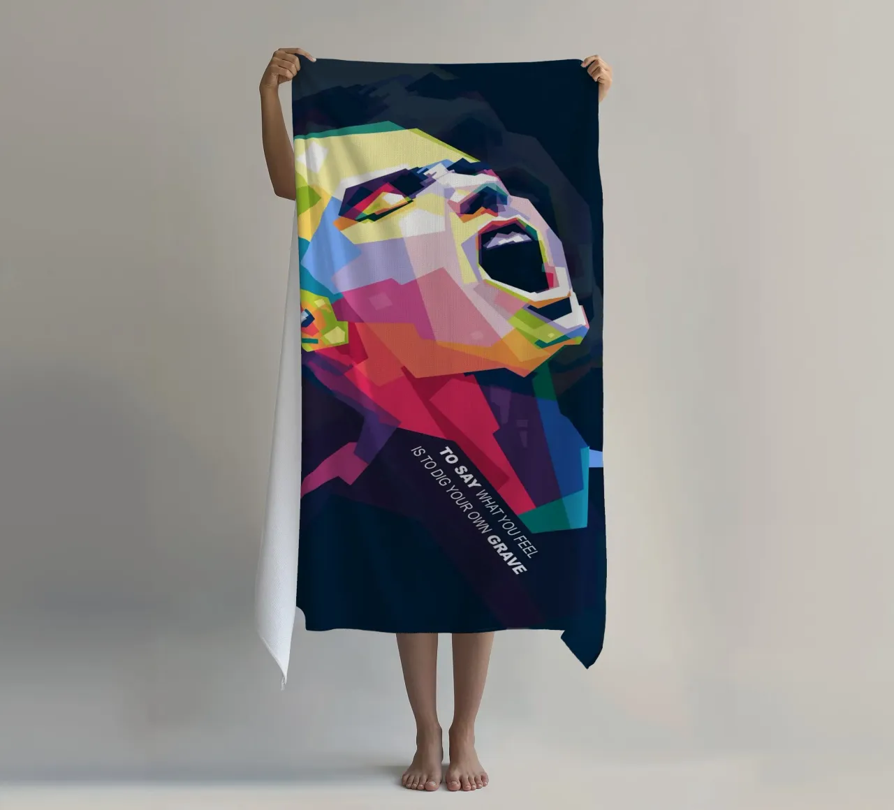 Sinead O' Connor in stile WPAP telo mare da Alkahfsmart